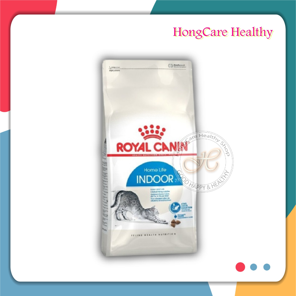 Royal Canin Indoor 27 Adult Cat Food Feline Health Nutrition 4 kg.,โรยัล คานิน อาหารเม็ดแมว เลี้ยงในบ้าน อายุ 1ปี ขึ้นไป