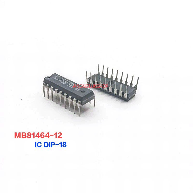 1ตัว 👉👉 MB81464-12 DIP-18P MOS 262,144BIT  DYNAMIC RANDOM ACCESS MEMORY