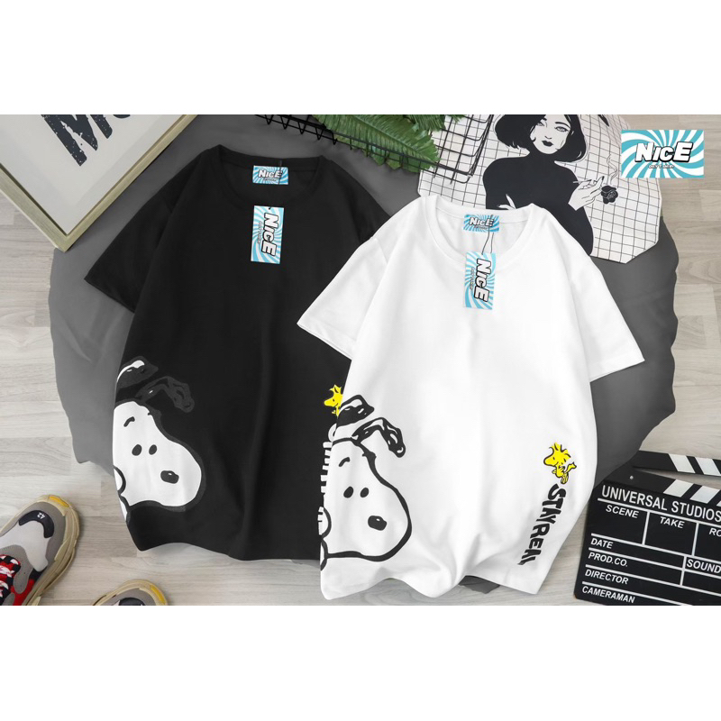 เสื้อยืดสนูปปี้แอบมอง น่ารักๆๆ เสื้อยืดสนุปปี้