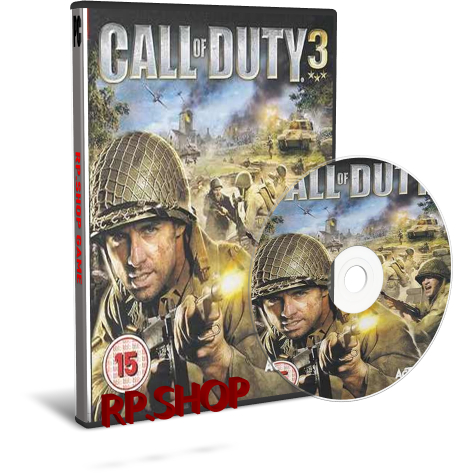 แผ่นเกมคอม PC - Call of Duty 3