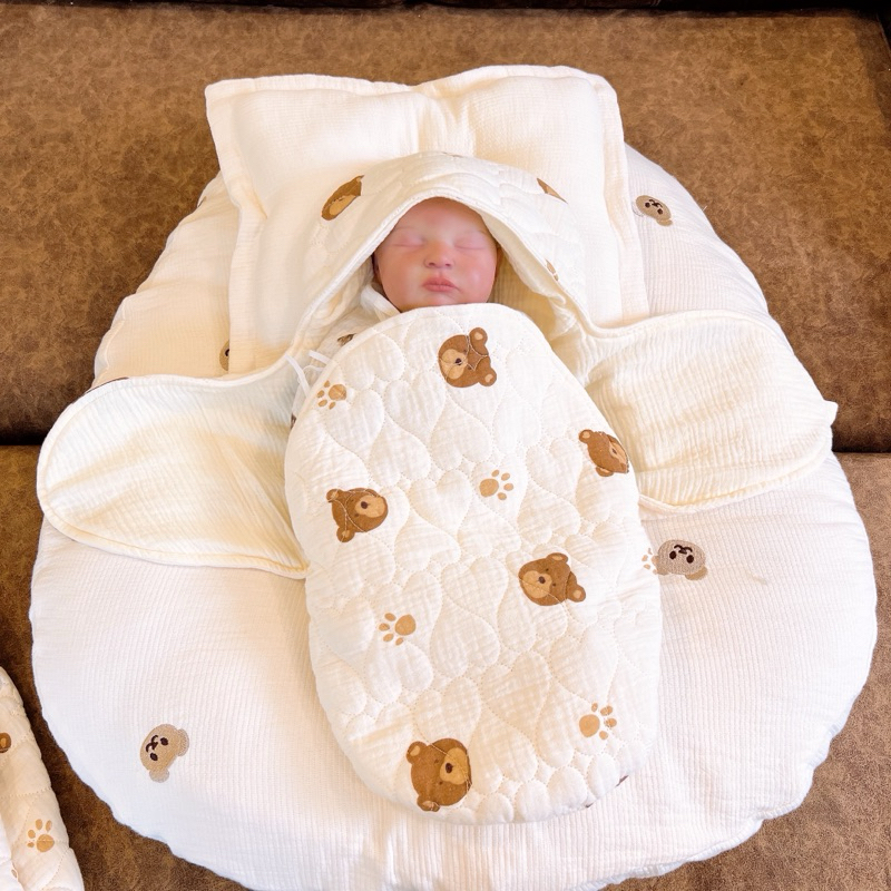 F01ถุงนอนเด็กอ่อนสไตล์เกาหลีแรกเกิดถึง3เดือน สินค้าแนะนำ!คุณแม่มือใหม่