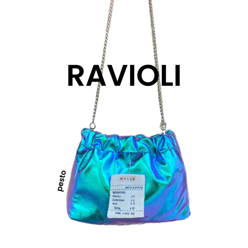 Wyllabrand กระเป๋าสะพาย Pesto Ravioli bag