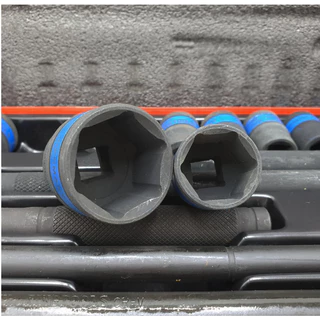 ชุดบล็อกดำ 24 ชิ้น ขนาด 1/2 (4หุน) EURO KING TOOLS ชุดเครื่องมือ ประแจ มีให้เลือก ลูก 6 เหลี่ยม และ 12 เหลี่ยม