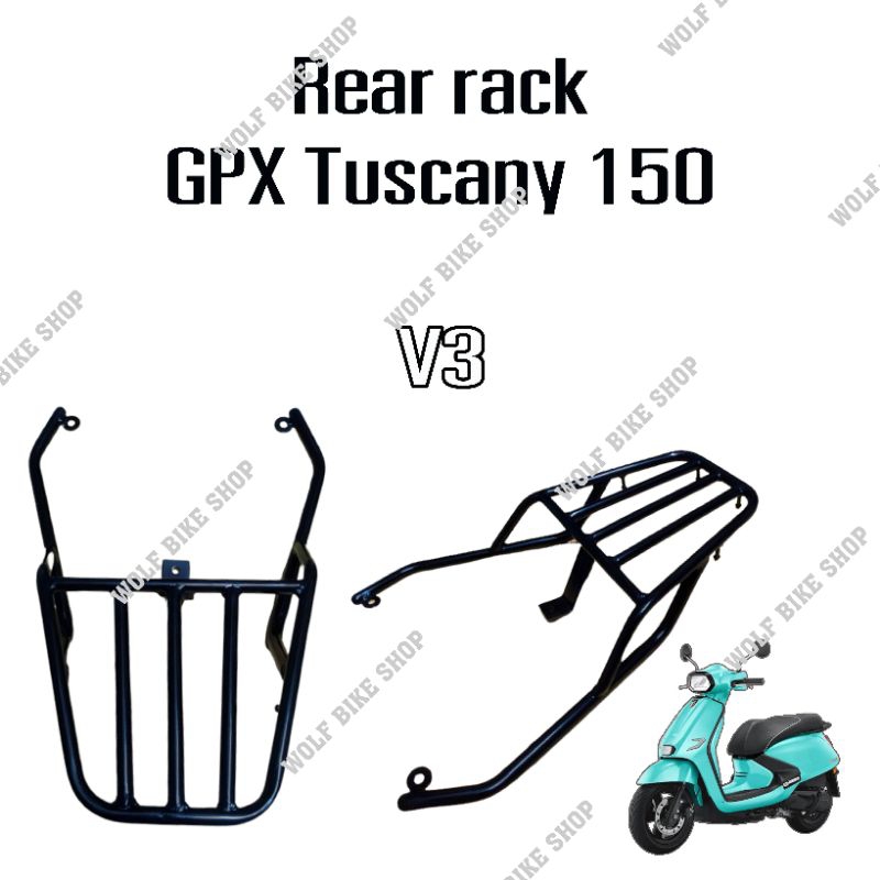 ตะแกรงท้าย Gpx Tuscany 150 ( V 3 )