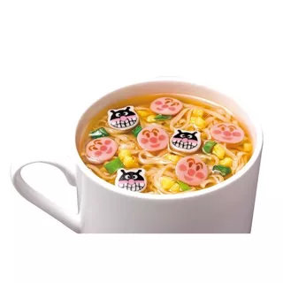 Nissin Anpanman ห่อสีแดง มาม่าอัมปังแมนรสโชยุรสดั้งเดิมไม่มีส่วนผสมของชูรส ( 1 ห่อ มี 3 ซอง ) 日清食品