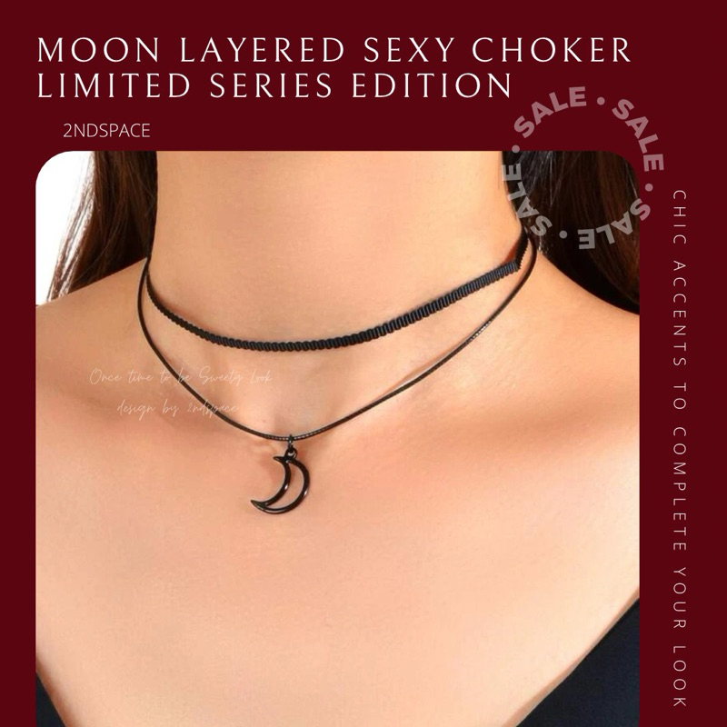 🔥SALE🔥โช้กเกอร์แนวSexy ✨🦋รุ่นใหม่สวยแซ่บเว่อร์🌷Layered Decor Choker📌พร้อมส่งนะค้า