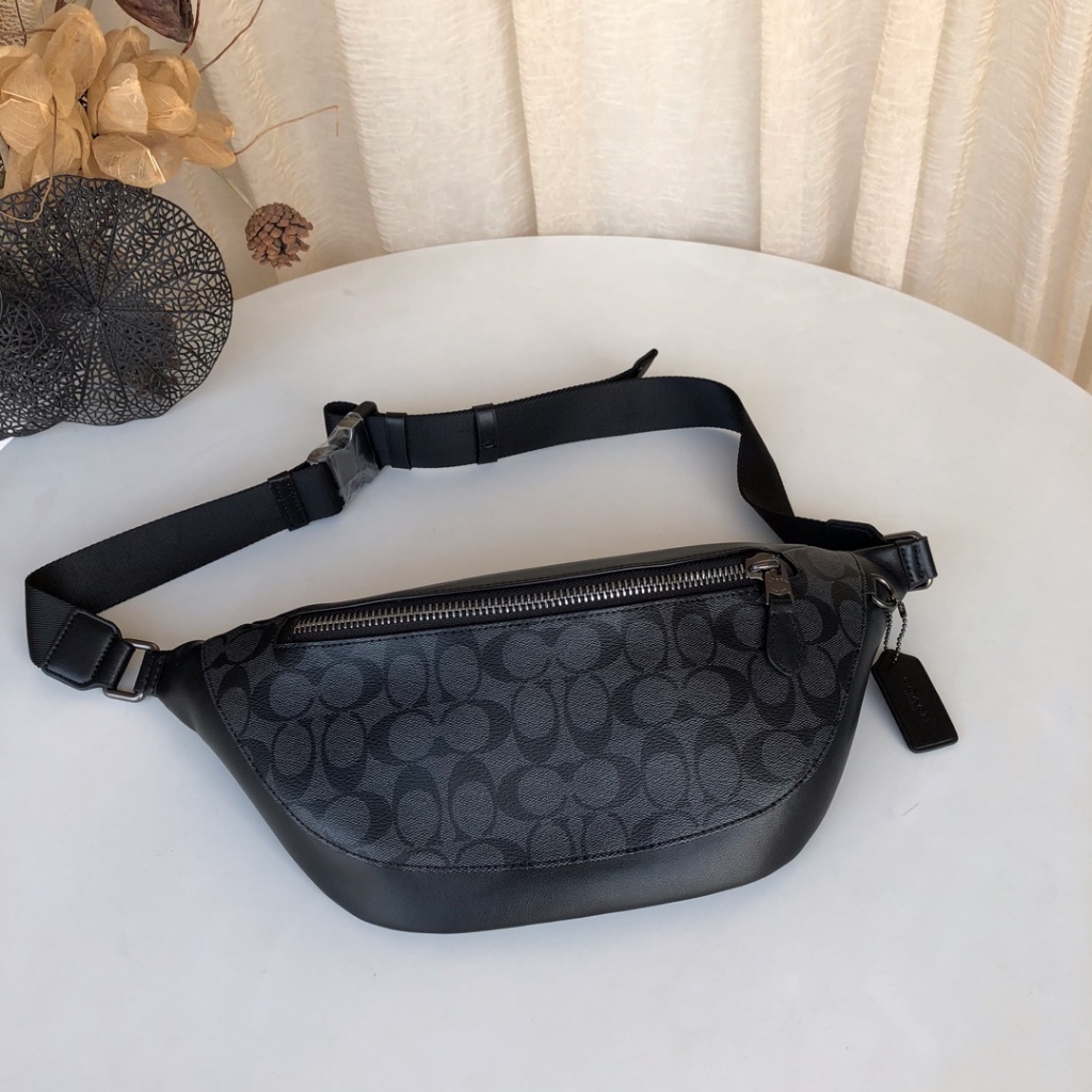 【พร้อมส่ง】แท้💯% outlet Warren Belt Bag กระเป๋าคาดหน้าอกผู้ชาย กระเป๋าคาดเอวกีฬากันน้ำ ของขวัญของผู้ชาย