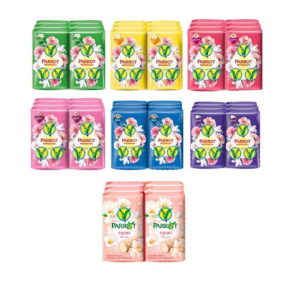 ถูกที่สุดแล้ว !! สบู่นกแก้ว Parrot 55 กรัม (1 แพ็คมี 6 ก้อน) ราคาพิเศษ และ กลิ่นลีลาวดีจัมโบ้ ก้อนใหญ่ 105 ก. แพ็ค 4ก้อน