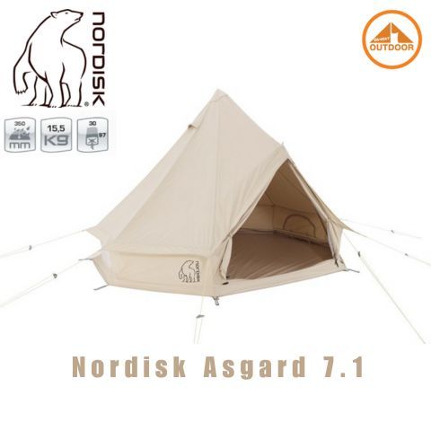 Nordisk Asgard 7.1 เต้นท์ผ้า Tactical Cotton ขนาด 2-3 คน สวยหรูนอนสบาย