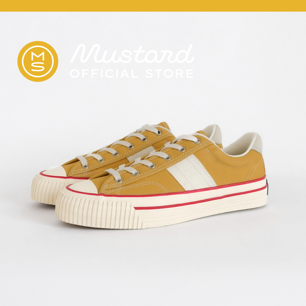 Mustard Sneakers MACC Mustard Low Top รองเท้าผ้าใบ