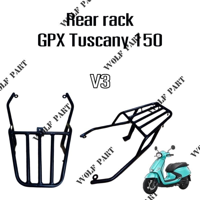 แร็คท้าย GPX Tuscany 150 ( V3 )