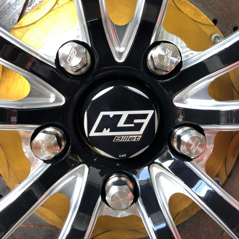 ฝาครอบดุมอลูมิเนียมหนา Billet สำหรับ Dmax-All New Dmax ตัวเตี้ย งาน Ms. - รูปที่ 4