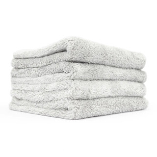 ผ้าไมโครไฟเบอร์ ขนยาวไรขอบ 550gsm (ผ้าเช็ดรถนุ่มพิเศษ)