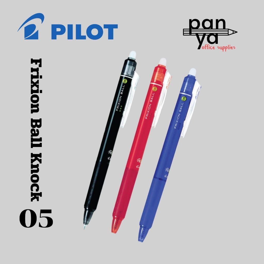 ปากกาลบได้ Pilot Frixion Ball 0.5mm ของแท้จากญี่ปุ่น และ ไส้ปากกาลบได้ Pilot Frixion 0.5mm