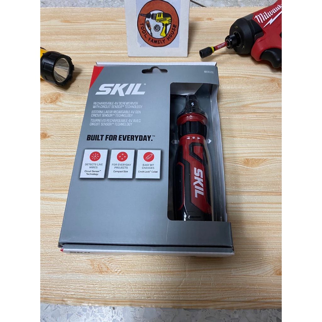ไขควงไฟฟ้าไร้สาย SKIL รุ่น SD561201 ขนาด  4V