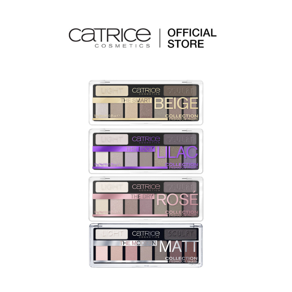 Catrice คาทริซ The Collection Eyeshadow Palette อายแชโดว์ เครื่องสำอาง พาเลทตา