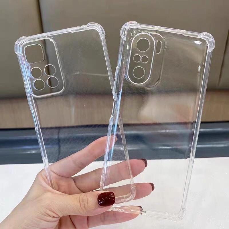 0.2เคสกันกระแทก ใส Samsung A9 2018 S10 S10plus Note8 A10 A20 A30 A50 A50s A30s A21s S20fe A71 4G 5G 