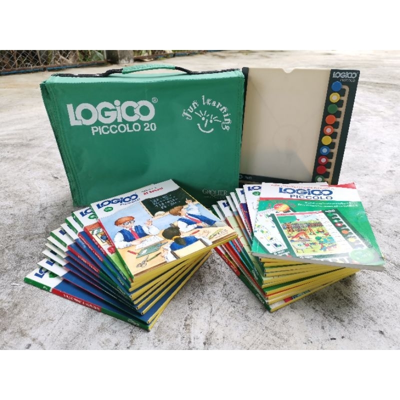 Grolier​ Logico​ Piccolo แท้ครบกระเป๋า