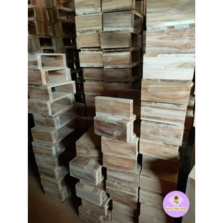 เก้าอี้ไม้สัก ตัวเล็ก นั่งซักผ้า ล้างจ้าน ขนาด17×30×11cm
