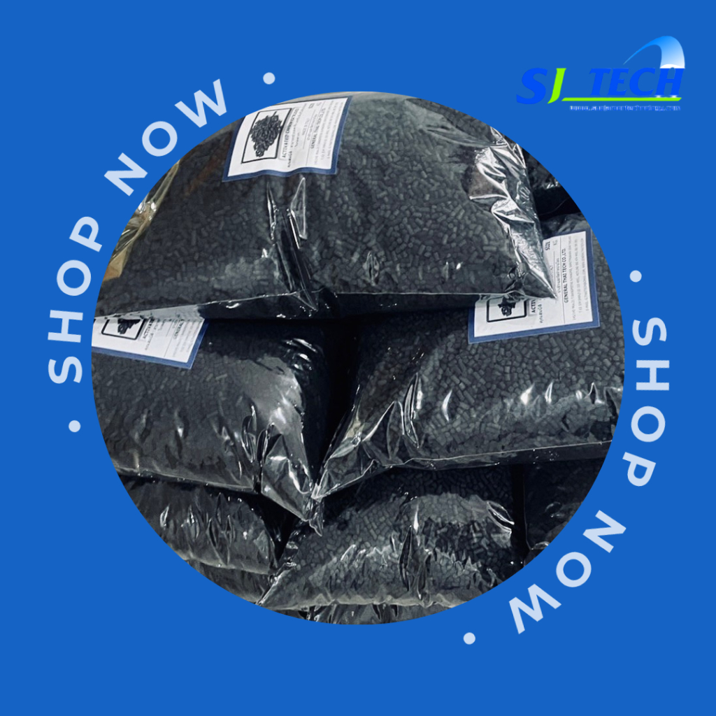 คาร์บอนดูดกลิ่น Activated Carbon ชนิดแท่ง สินค้านำเข้าคุณภาพสูง (ราคาต่อ1Kg)