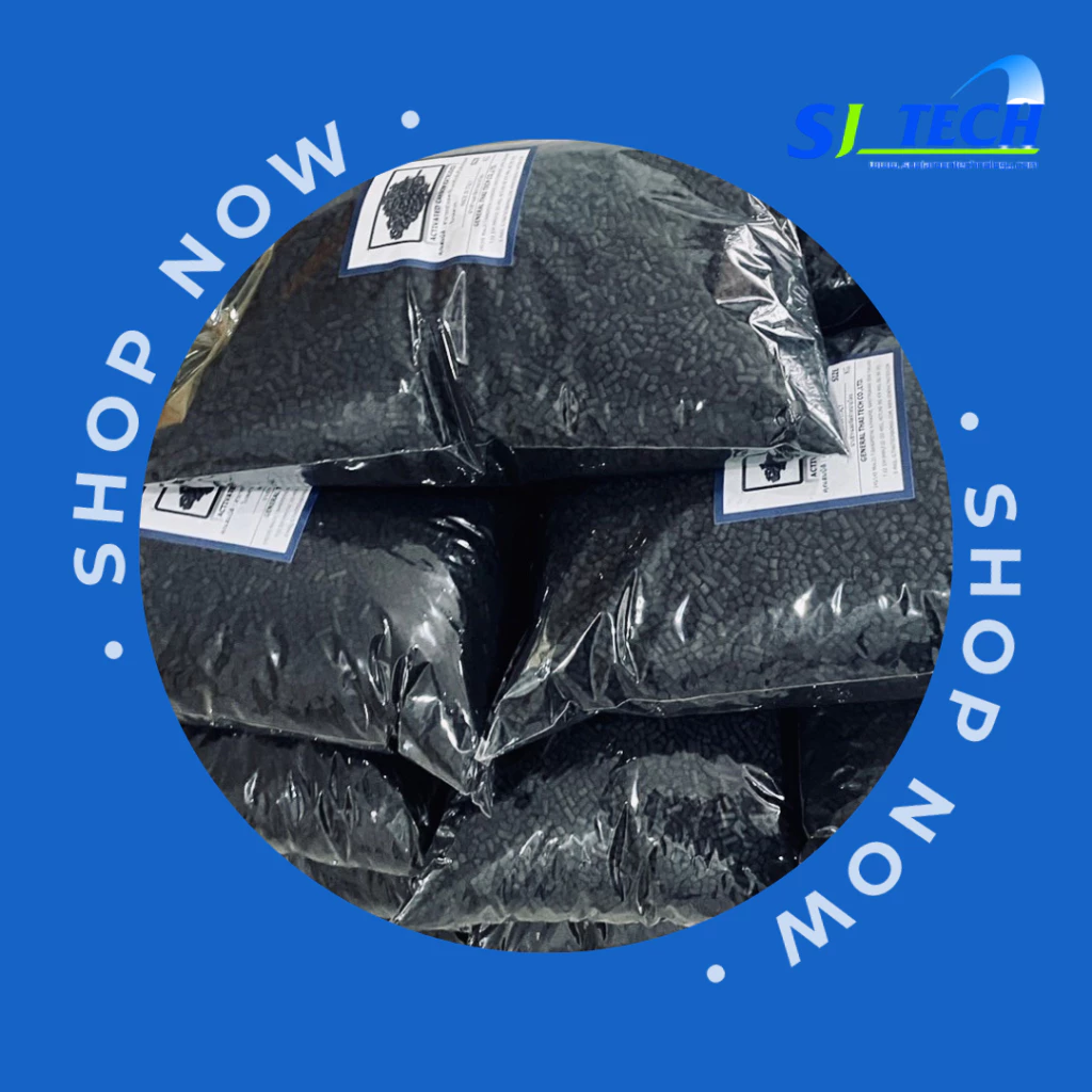คาร์บอนดูดกลิ่น Activated Carbon ชนิดแท่ง สินค้านำเข้าคุณภาพสูง (ราคาต่อ1Kg)