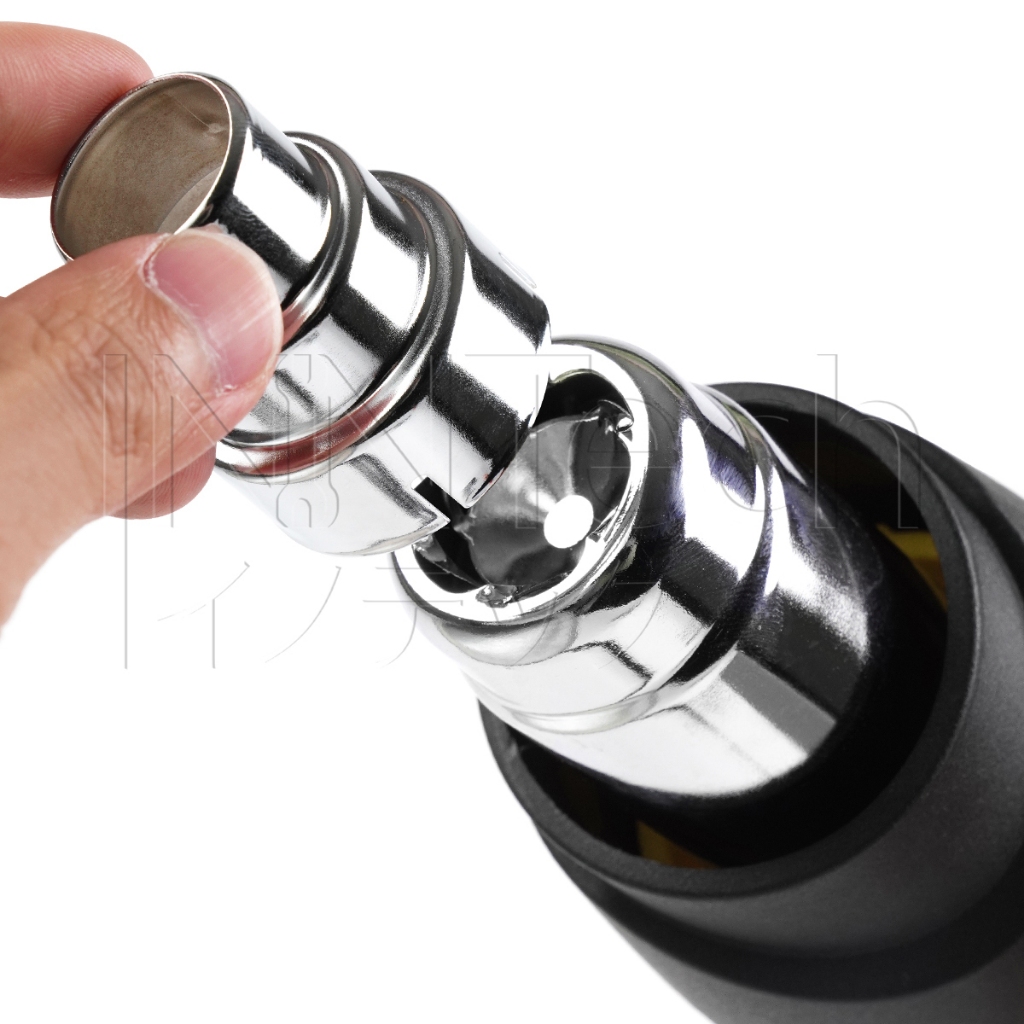 DELTON เครื่องเป่าลมร้อน 2,500 วัตต์ ปรับอุณหภูมิ 8 ระดับ ปรับแรงลม 2 ระดับ ฟรีหัวเปลี่ยนกำหนดทิศทางลม 4 แบบ รุ่นHG-2500 - รูปที่ 3