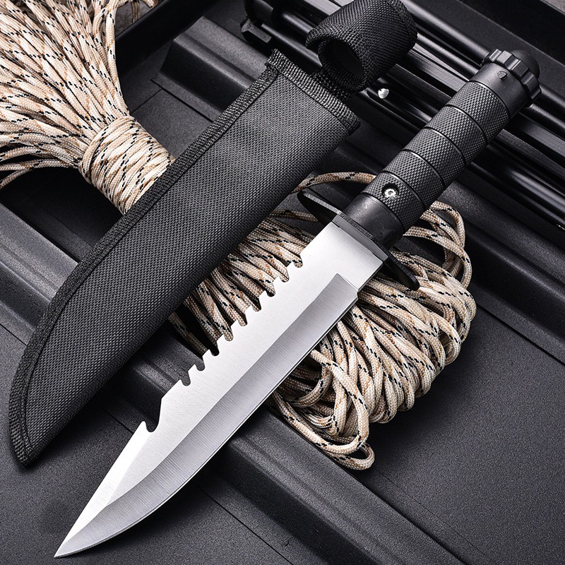 มีดเดินป่า มีดเอนกประสงค์ ด้ามตรง KNIFE-314 มีดพกพา (11.5 นิ้ว)ฟรีซองเก็บมีดอย่างดี พร้อมส่ง