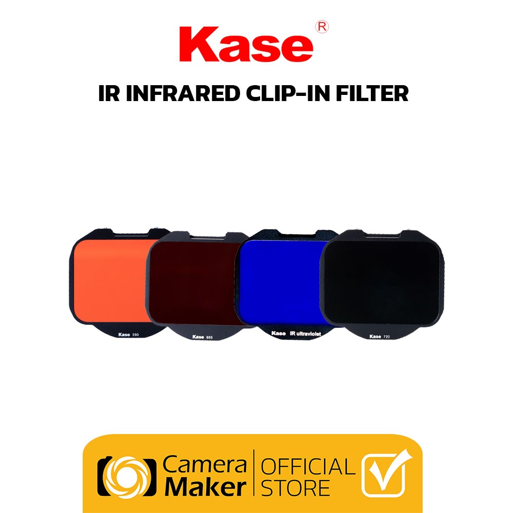 KASE CLIP IN Filter ฟิลเตอร์แบบ Clip-in สำหรับติดหน้า Sensor – INFRARED (ตัวแทนจำหน่ายอย่างเป็นทางการ)