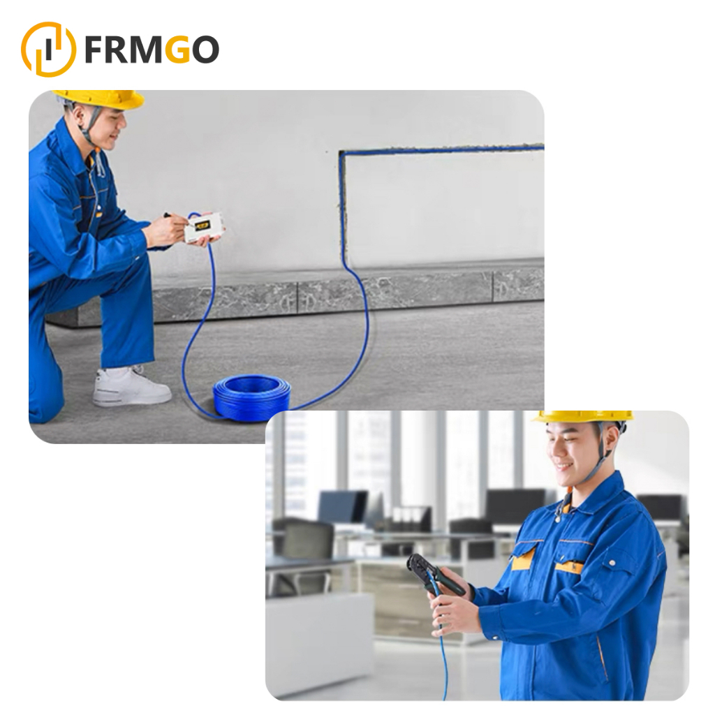 สายแลนอินเทอร์เน็ต305m  RJ45 CAT6  10Gbps ความเร็วสูง สายแบน วิ่งเต็มสเปก สำหรับเราเตอร์ คอมพิวเตอร์ สวิตช์ โทรทัศน์