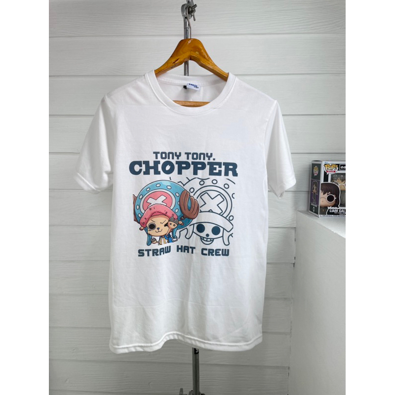เสื้ออนิเมะญี่ปุ่นมือสอง TONY TONY CHOPPER ONE PIECE Size M มือ2