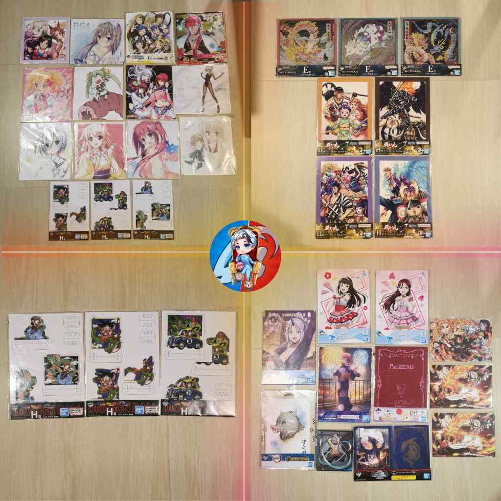 ชิกิชิ อนิเมะ Shikishi[ลิขสิทธิ์แท้] ชิกิชิแผ่นแข็ง สาวๆ อนิเมะ การ์ตูน พร้อมส่ง วันพีช ดราก้อนบอล ชิกิสาวๆ ของแท้