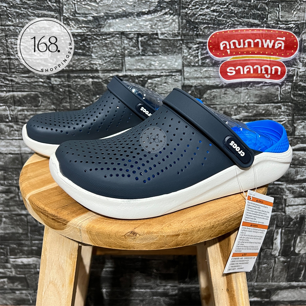 รองเท้าลำลองแฟชั่น หัวโต สไตล์ Croocs LiteRide Clog ( Unisex ) เบา ใส่สบาย 🚚 พร้อมส่งทันที 🚚