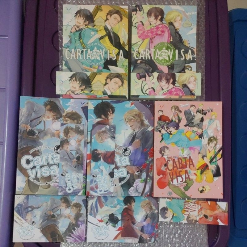 Carta Visa เล่ม 1-4 , 2.5 ทั้งหมด 5 เล่ม