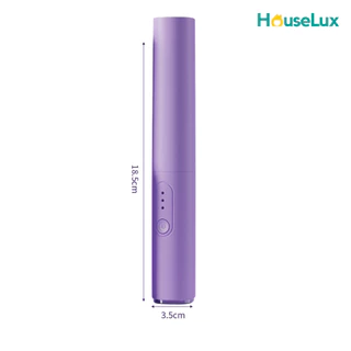Houselux พร้อมส่งจากไทย หวียืดผม ไร้สาย แบบพกพา ไฟฟ้า ผมตรง เครื่องหนีบผม