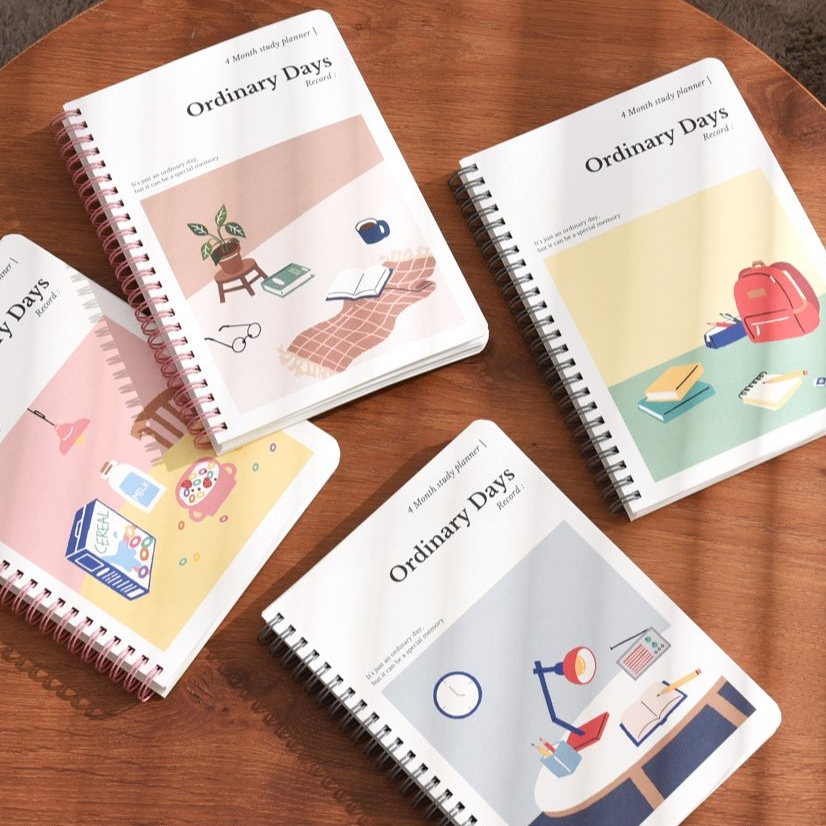 Ordinary Days 4-Month Study Planner แพลนเนอร์เรียน