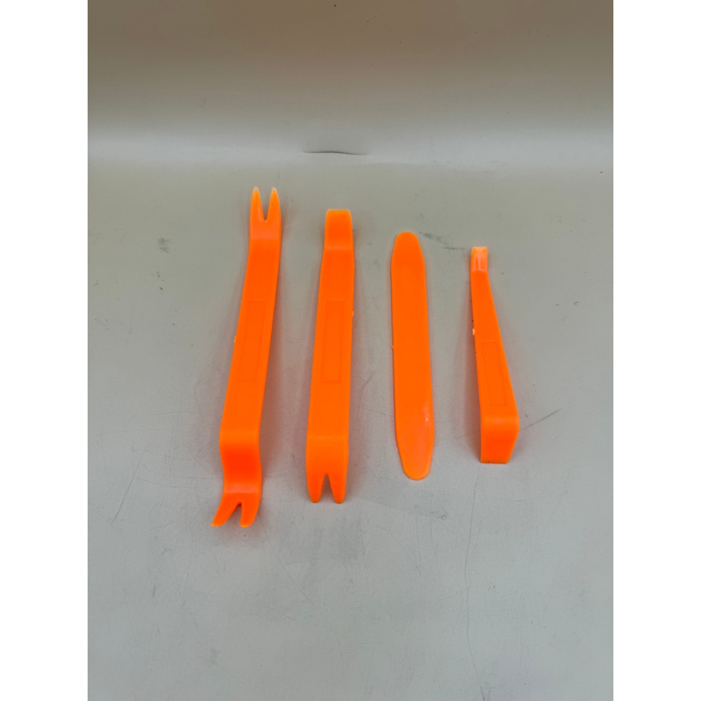 เครื่องมือ ถอดคอนโซลรถ ชุดอุปกรณ์งัดแงะ ในบริเวณที่แกะยาก พลาสติกABS ยืดหยุ่น หนาอย่างดี ชุด 4ชิ้น - รูปที่ 6