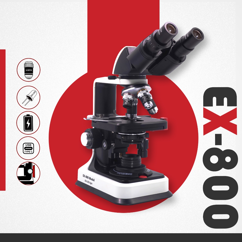 กล้องจุลทรรศน์  XENON รุ่น EX-800   #มีของพร้อมส่ง