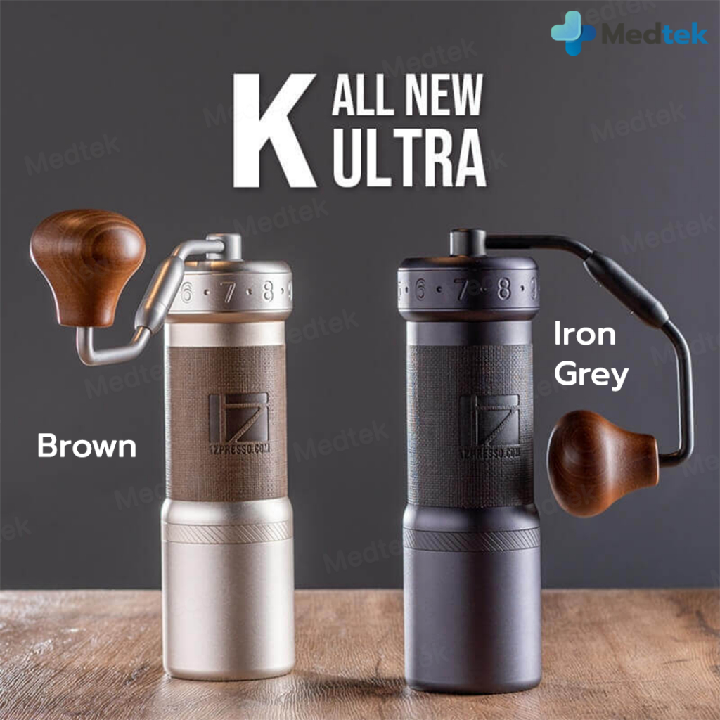 [พร้อมส่ง] รุ่นใหม่ อัพเกรด! เครื่องบดกาแฟ 1Zpresso K-Ultra Coffee Grinder ที่บดกาแฟ มือหมุน ล่าสุด 