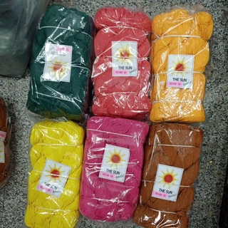 เชือกฟอกนิ่ม “เเบบเเพค” หลากสี สีสันสดใส🌺