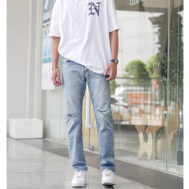 Slim Fit Jeans กางเกงยีนส์ทรงสลิม เข้ารูป NAMEW