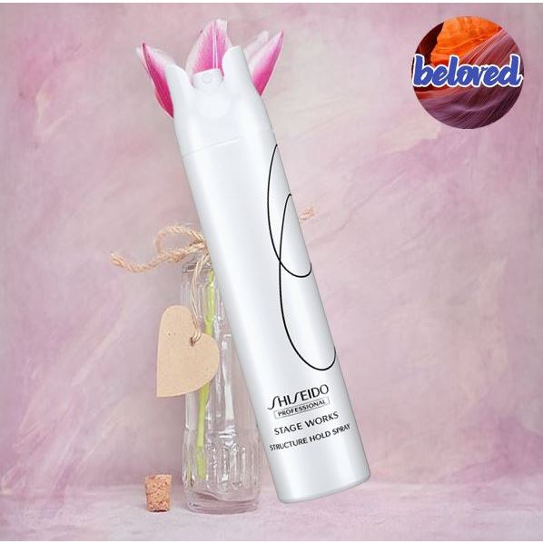 Shiseido Stage Works Structure Hold Spray 180 g สเปรย์อยู่ทรงระดับ 3
