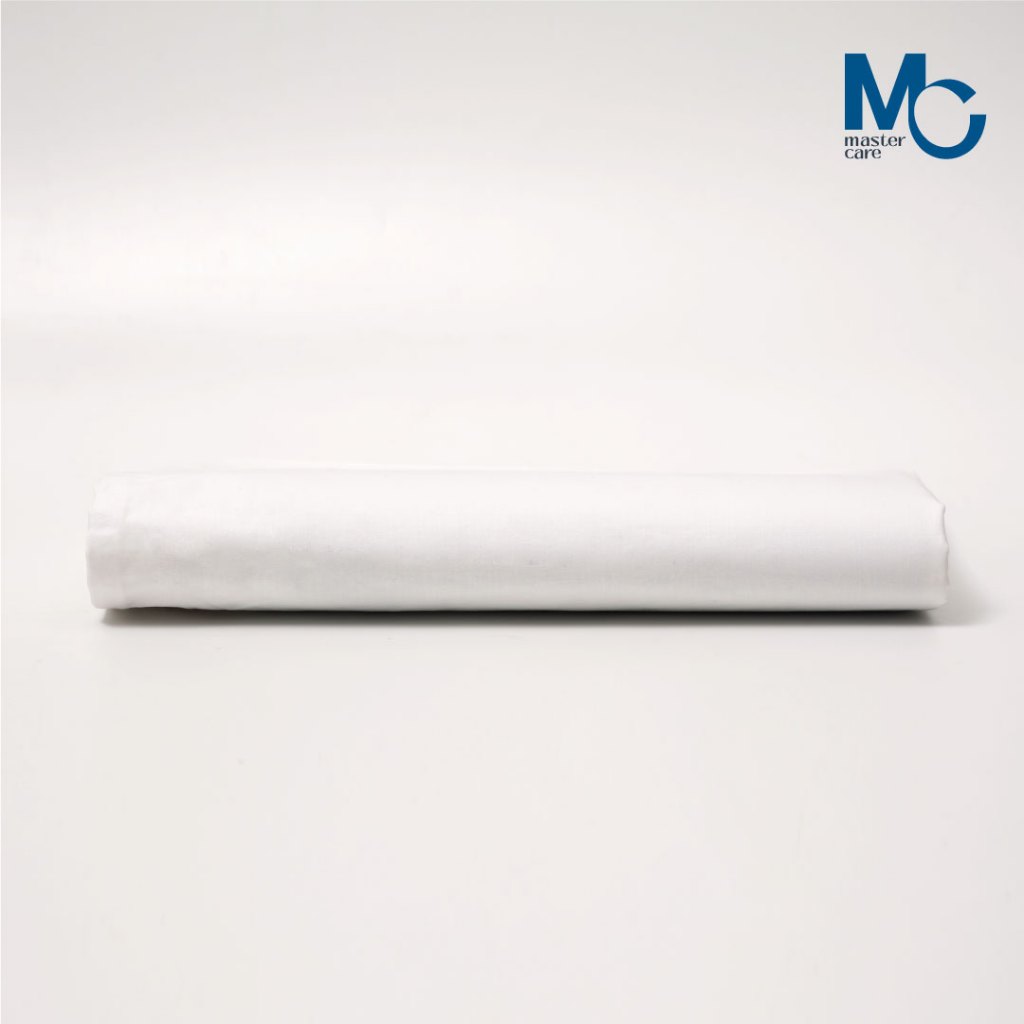 MC ปลอกหมอนหนุนสีขาว (ไม่มีลาย) Cotton 100% ผ้า 210 เส้น ปลอกหมอนคอตตอน ปลอกหมอนมีลิ้น ขนาด 20x30x6 นิ้ว พร้อมส่ง