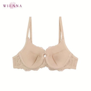 WIENNA BEST SELLER เสื้อชั้นใน Beauty 5 Cup DB27796 สีเนื้อ สีแดง ( ROSE LILY )