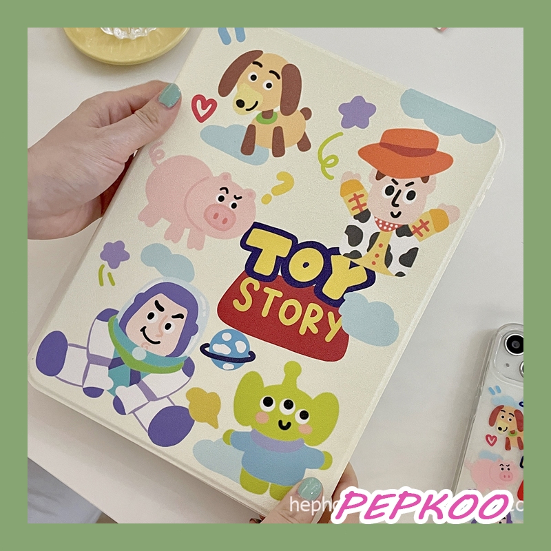 🔥ส่งในพื้นที่🔥เคส ipad น่ารัก การ์ตูน pro11 Gen12 Air7 ทอย สตอรี่ คช่องใส่ปากกาด้านขวา เคสป้องกัน