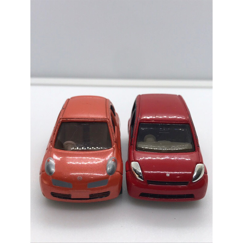 🟡🔵Tomica Toyota PASSO &amp; Nissan March