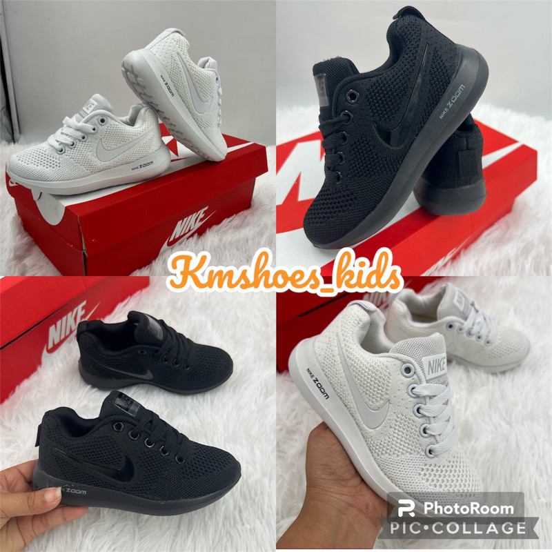 New รองเท้าผ้าใบเด็กzoom kids 25-36 เด็กผู้หญิงผู้ชาย