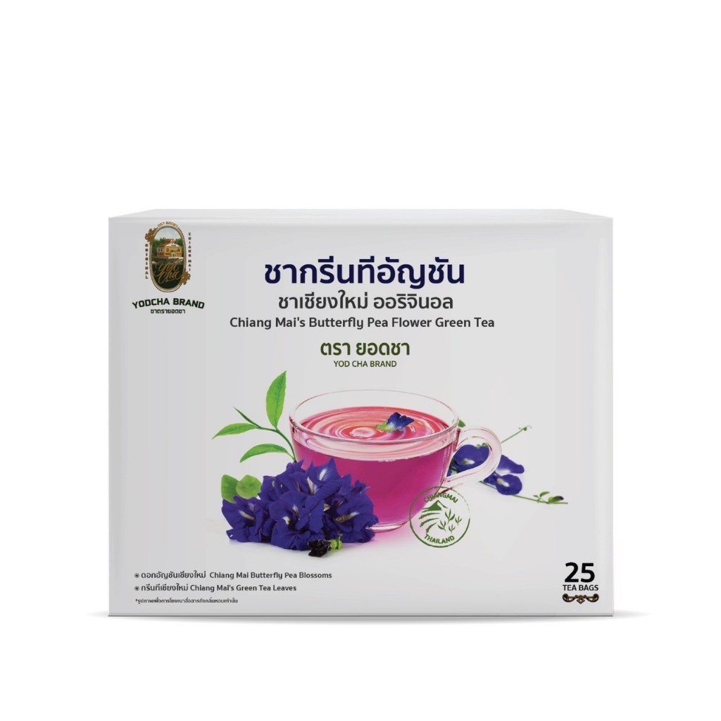 ชาอัญชัน แบบชาแช่ 25 ซอง