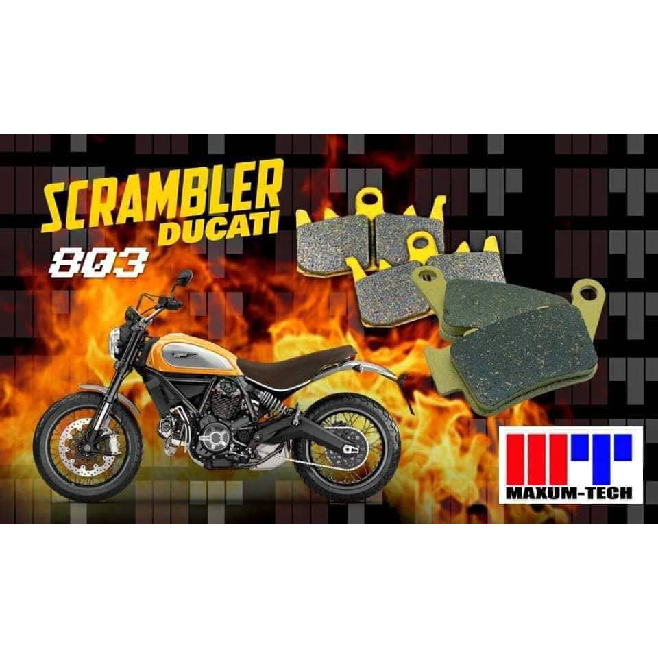 ผ้าเบรค Ducati scrambler 803
