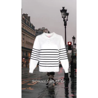 Bonny sweater ( บอนนี่ ) สเวตเตอร์ไหมพรม คอปก ผ้านุ่มมากๆค่ะ