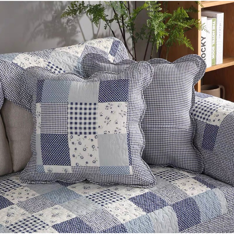 หมอนอิง ขนาด18นิ้ว ขาย เฉพาะปลอกหมอนอิงสไตล์วิเทจขนาด18*18นิ้ว - รูปที่ 6